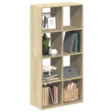 Vidaxl kamerscherm boekenkast 69,5x29x137,5 cm hout sonoma eiken