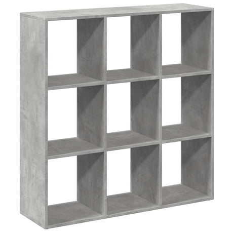 Vidaxl kamerscherm boekenkast 102x29x103,5 cm hout betongrijs
