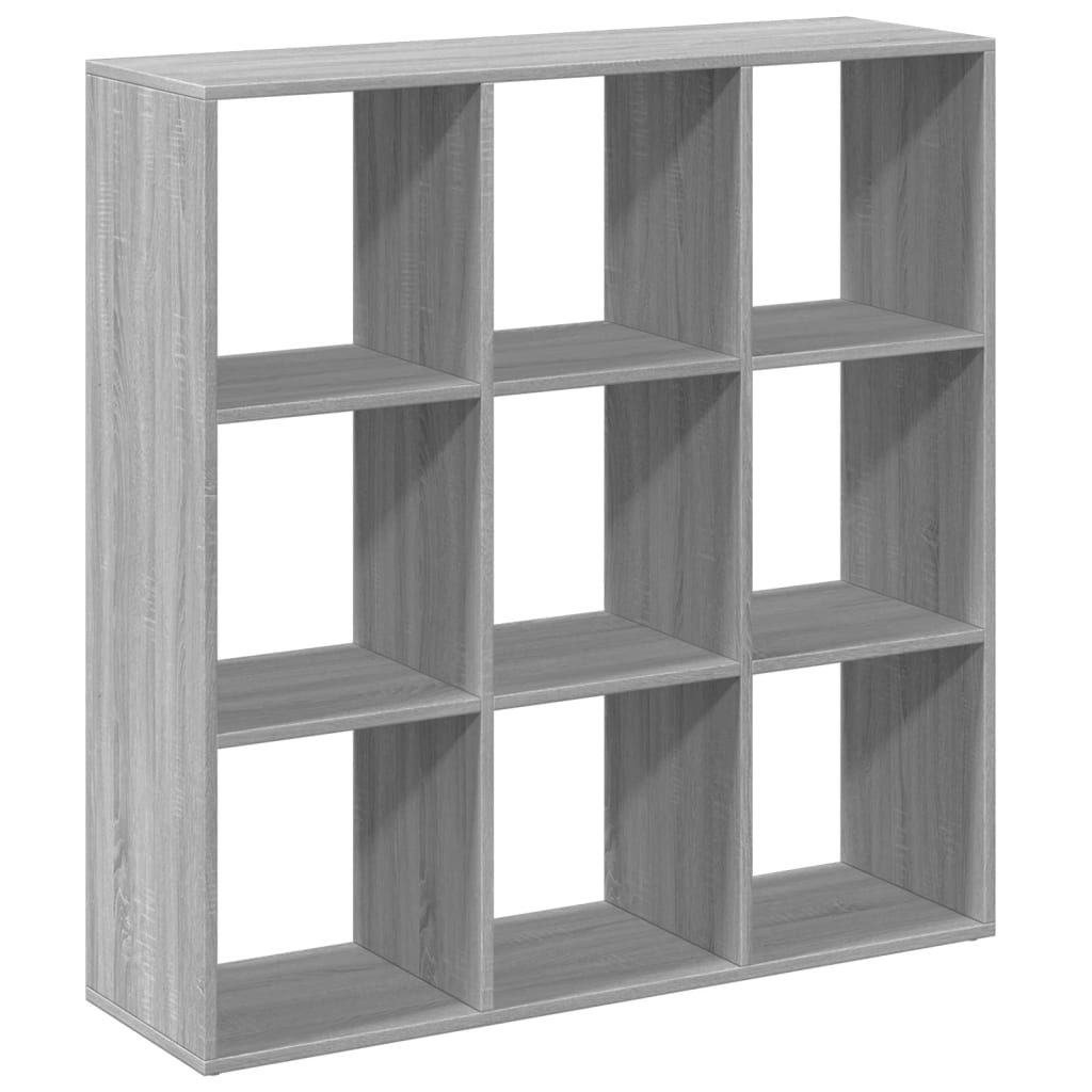 Vidaxl kamerscherm boekenkast 102x29x103,5 cm hout grijs sonoma