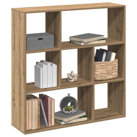 Vidaxl kamerscherm boekenkast 102x29x103,5 cm hout artisanaal eiken
