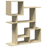 Vidaxl kamerscherm boekenkast 92x29x112 cm hout sonoma eikenkleur