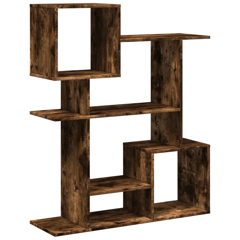 Vidaxl kamerscherm boekenkast 92x29x112 cm hout gerookt eiken