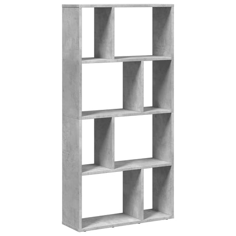 Vidaxl boekenkast 60x20x120,5 cm bewerkt hout betongrijs