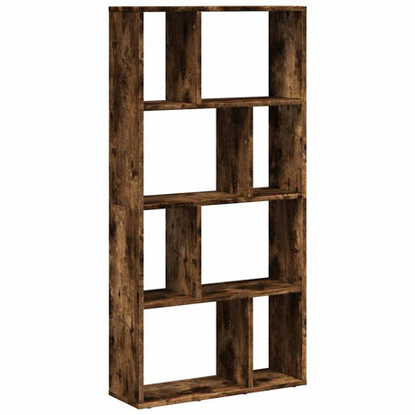 Vidaxl boekenkast 60x20x120,5 cm bewerkt hout gerookt eikenkleurig