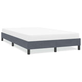 Vidaxl bedframe zonder matras 120x210 cm fluweel donkergrijs