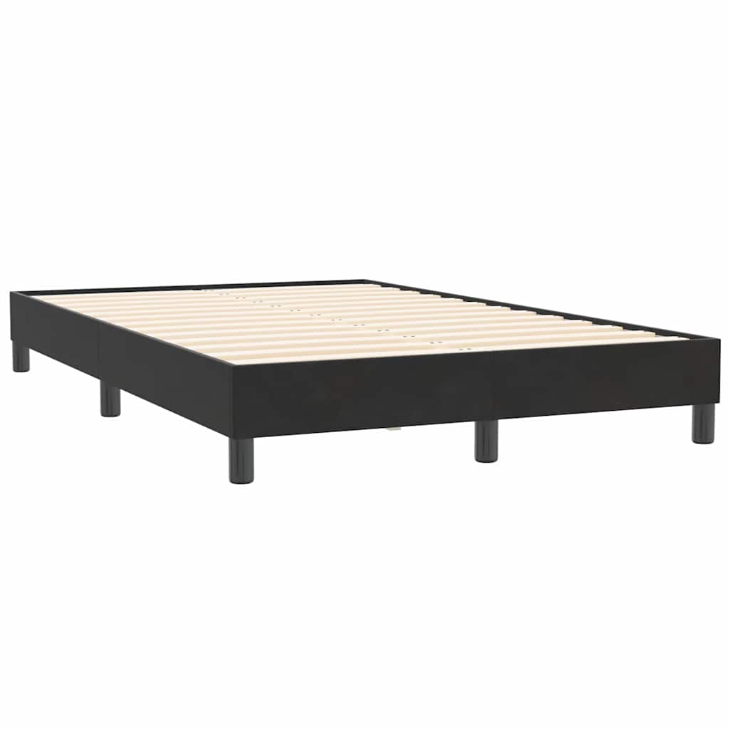 Vidaxl bedframe zonder matras 120x210 cm fluweel zwart