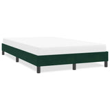 Vidaxl bedframe zonder matras 120x210 cm fluweel donkergroen