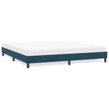 Vidaxl bedframe zonder matras 180x210 cm fluweel donkerblauw