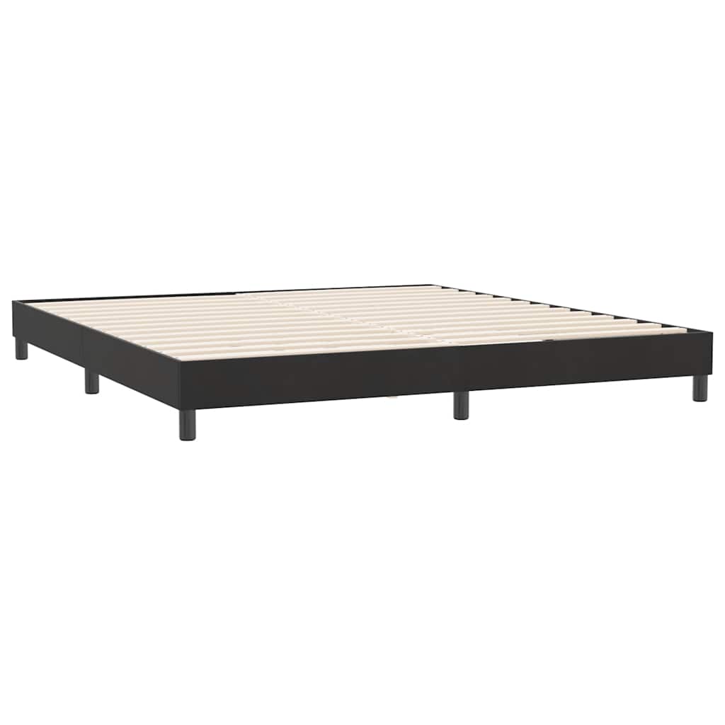 Vidaxl bedframe zonder matras 180x220 cm fluweel zwart