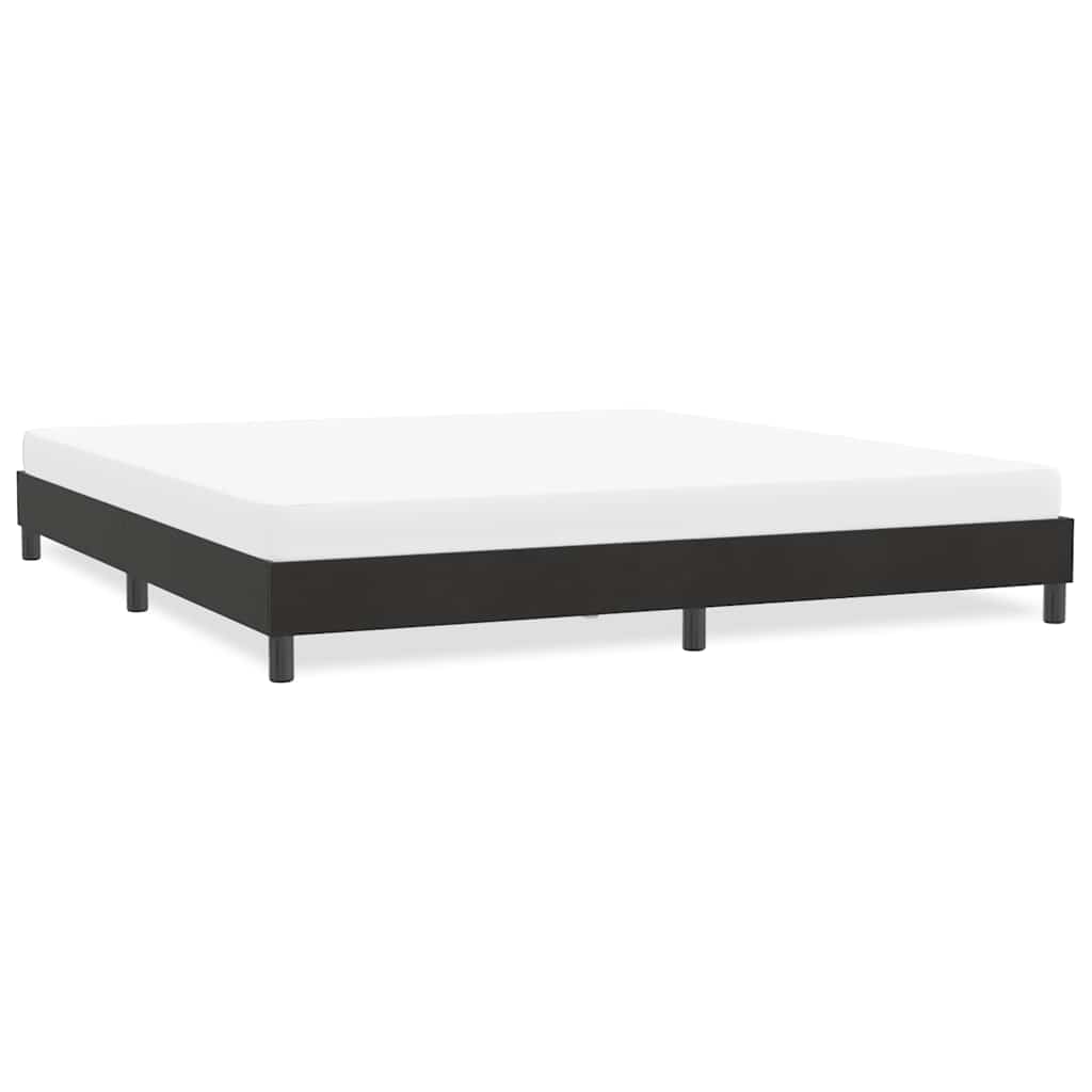 Vidaxl bedframe zonder matras 180x220 cm fluweel zwart