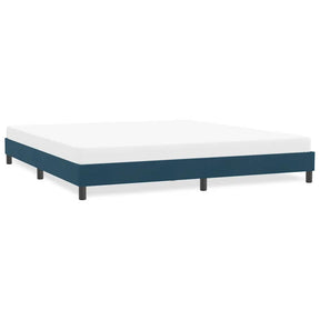 Vidaxl bedframe zonder matras 180x220 cm fluweel donkerblauw