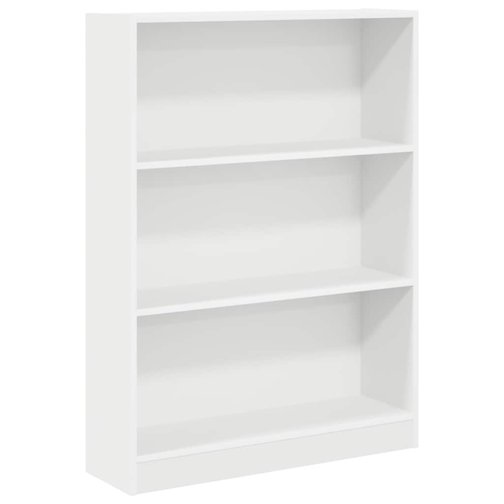 Vidaxl boekenkast 80x24x109 cm bewerkt hout wit