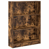 Vidaxl boekenkast 80x24x109 cm bewerkt hout gerookt eikenkleurig