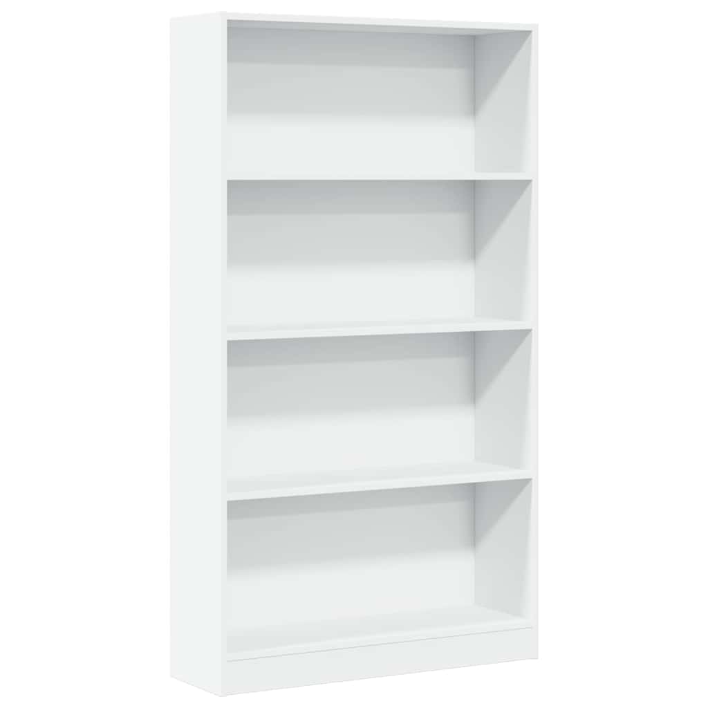 Vidaxl boekenkast 80x24x143 cm bewerkt hout wit