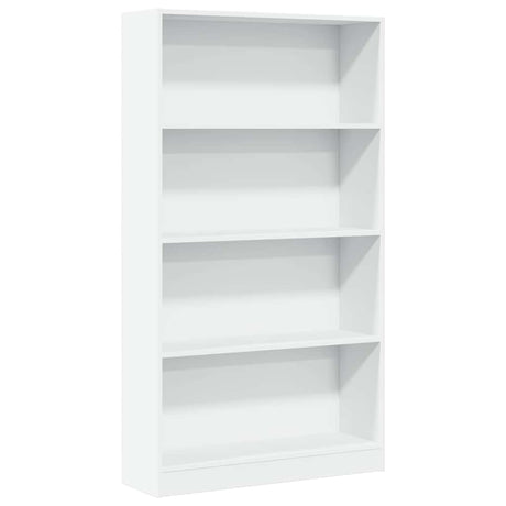 Vidaxl boekenkast 80x24x143 cm bewerkt hout wit