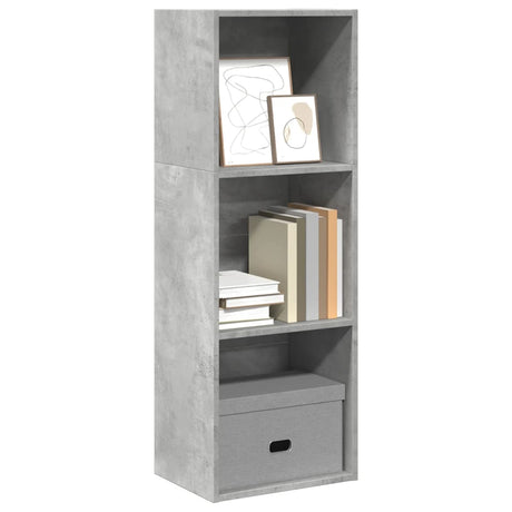 Vidaxl boekenkast 40x30x114 cm bewerkt hout betongrijs