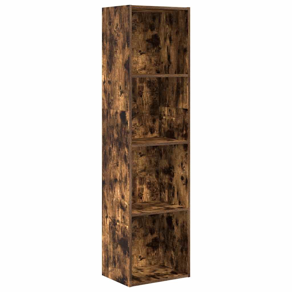 Vidaxl boekenkast 40x30x152 cm bewerkt hout gerookt eikenkleurig