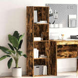 Vidaxl boekenkast 40x30x152 cm bewerkt hout gerookt eikenkleurig