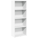 Vidaxl boekenkast 60x30x152 cm bewerkt hout wit