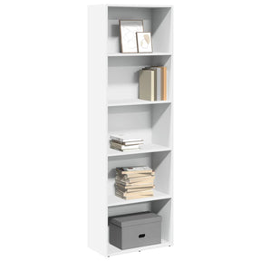 Vidaxl boekenkast 60x30x189 cm bewerkt hout wit