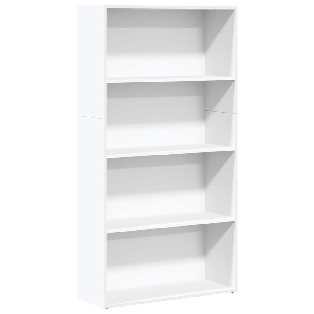 Vidaxl boekenkast 80x30x152 cm bewerkt hout wit