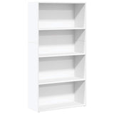 Vidaxl boekenkast 80x30x152 cm bewerkt hout wit