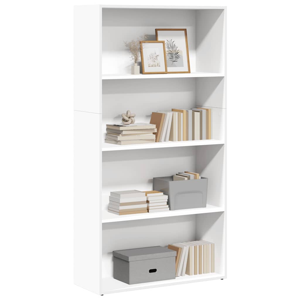 Vidaxl boekenkast 80x30x152 cm bewerkt hout wit