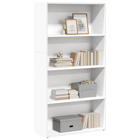 Vidaxl boekenkast 80x30x152 cm bewerkt hout wit
