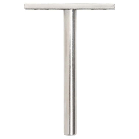 Vidaxl zwevende plankdragers 12st onzichtbaar ø10x100 mm koolstofstaal