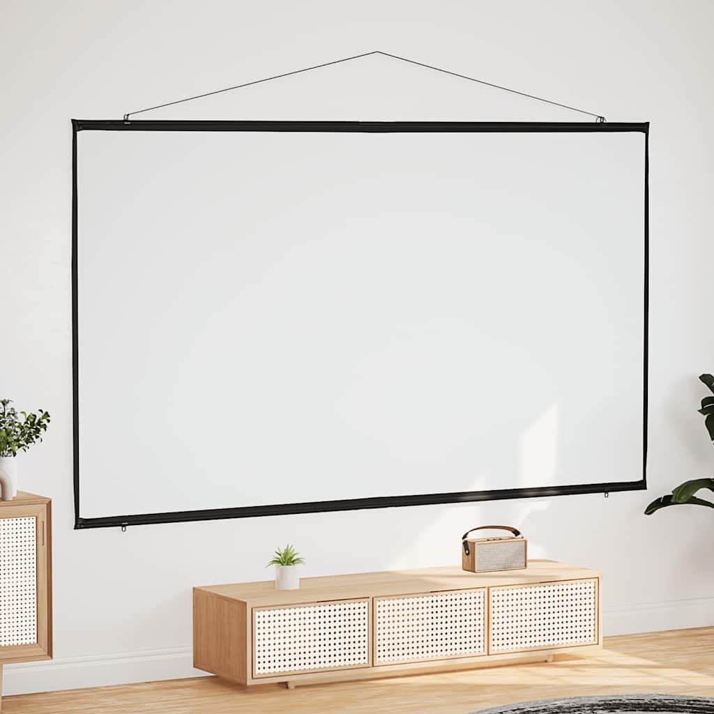 Vidaxl Projection Screen Wall zavěšení 120 palců 16: 9