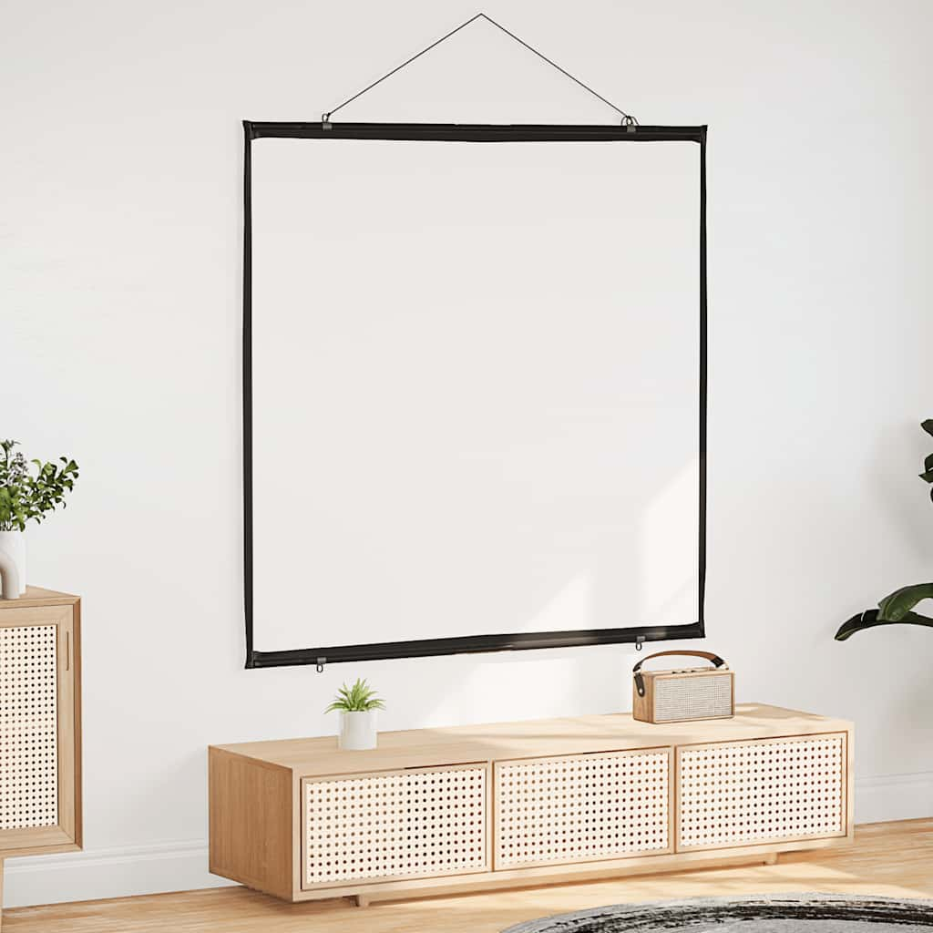 VidaXL projection screen Wall hanging 67 inch 1: 1