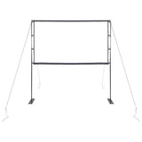 Vidaxl projectiescherm met standaards 100 inch 16:9