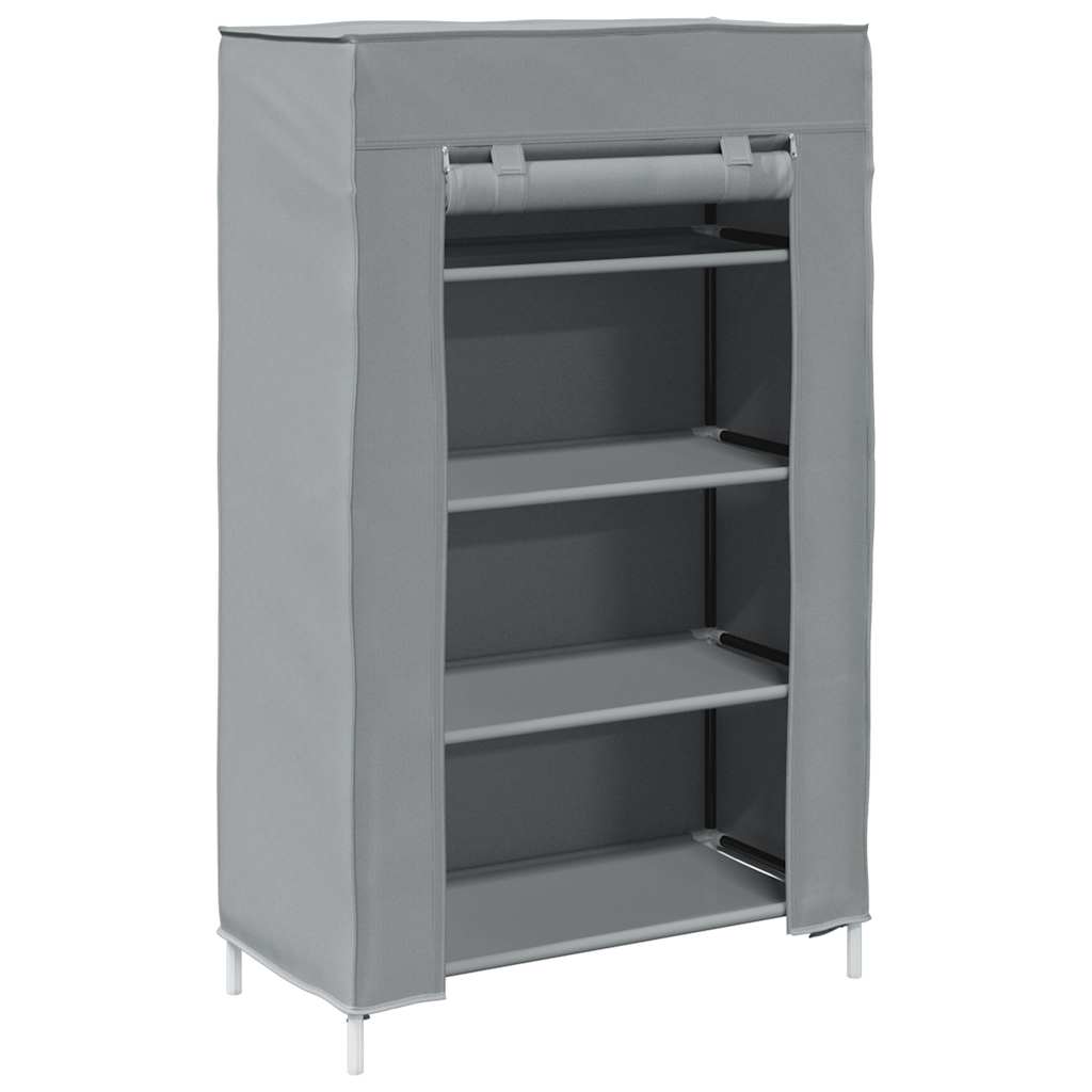 Vidaxl schoenenkast 60,5x30x97 cm vliesvlies grijs