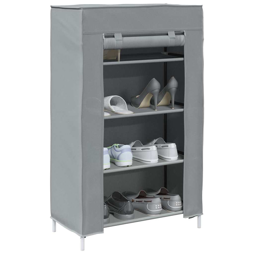 Vidaxl schoenenkast 60,5x30x97 cm vliesvlies grijs