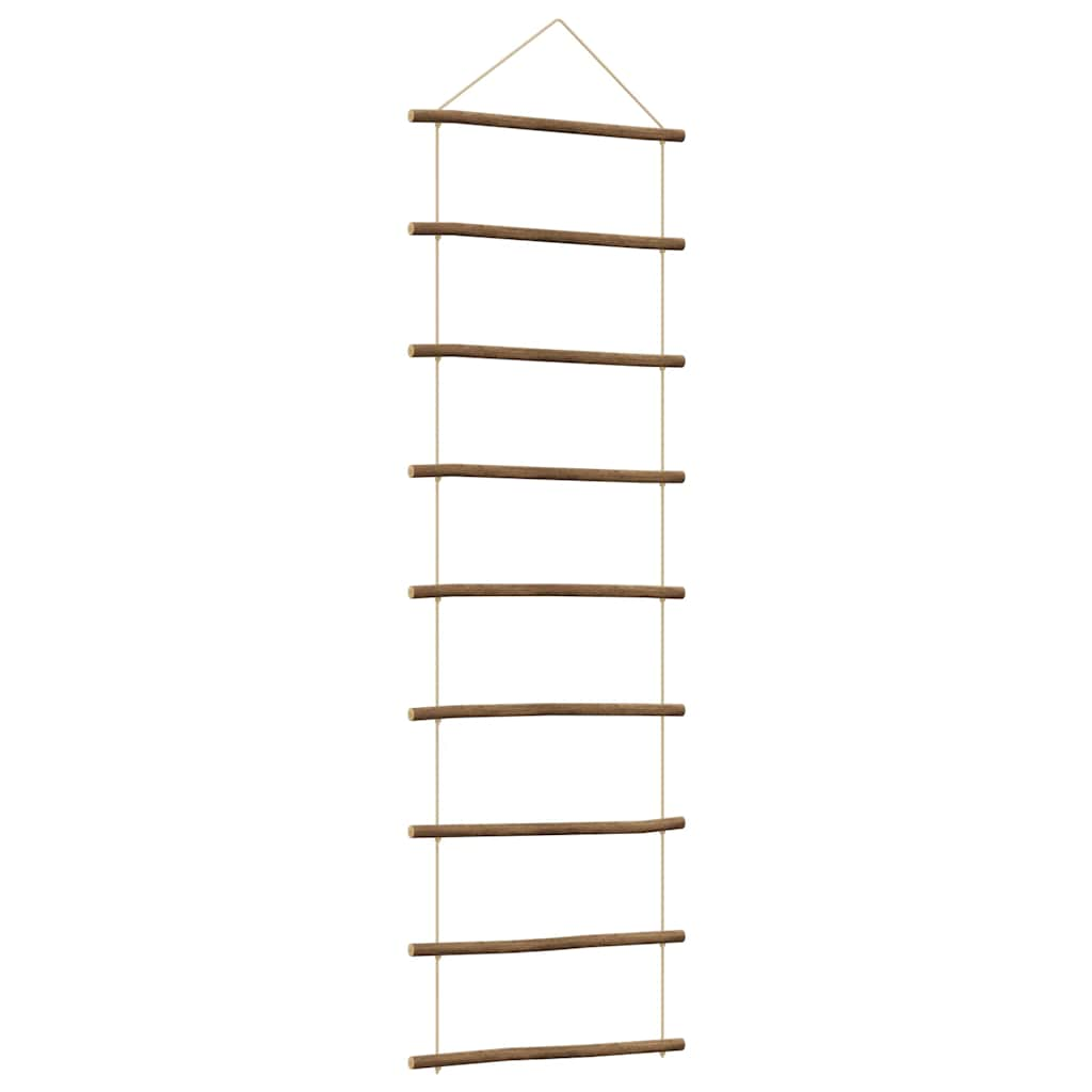 Vidaxl wanddecoratie laddervormig 50x150 cm naturel tak