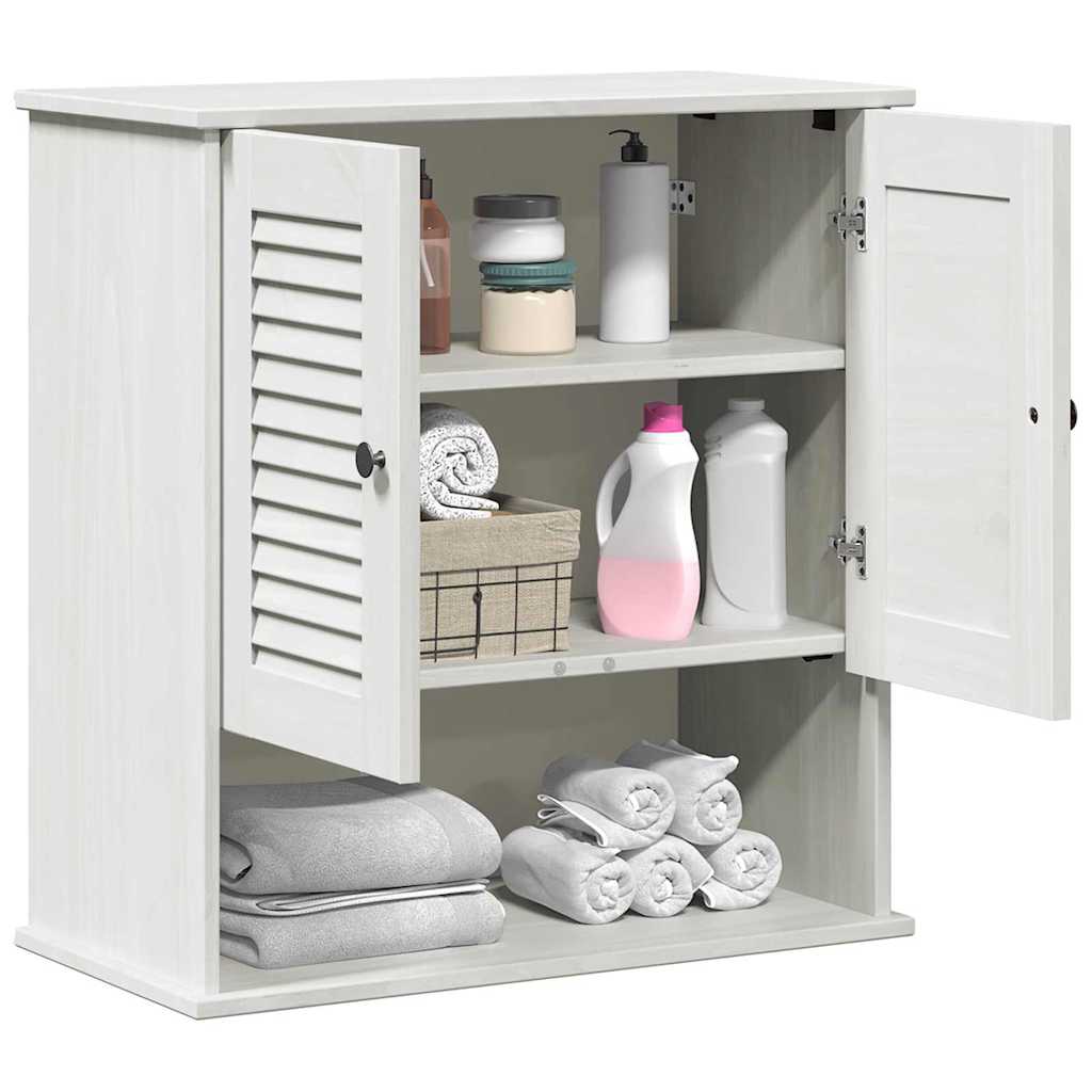 Vidaxl badkamerkast vigo wit en antiek wit 67,5 x 34 x 71,5 cm