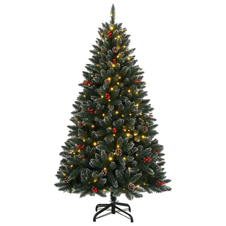 Vidaxl kunstkerstboom met 300 led's 210 cm