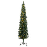Vidaxl kunstkerstboom smal met 150 led's 120 cm