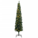 VidaXL Kunstkerstboom smal met 150 LED's 150 cm