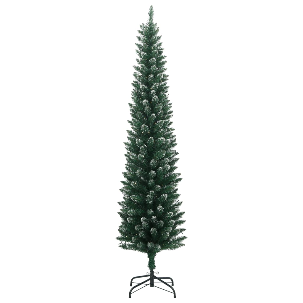 VidaXL Kunstkerstboom smal met 150 LED's 150 cm