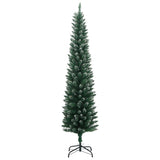 Vidaxl kunstkerstboom smal met 300 led's 240 cm