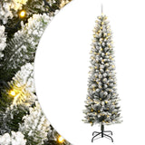Vidaxl kunstkerstboom met 300 led's en sneeuw 180 cm