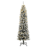 Vidaxl kunstkerstboom met 300 led's en sneeuw 180 cm