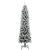 Vidaxl kunstkerstboom met 300 led's en sneeuw 180 cm