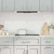 Vidaxl spatschermen keuken 2 st 70x50 cm gehard glas transparant