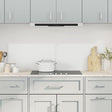 Vidaxl spatschermen keuken 2 st 70x60 cm gehard glas transparant