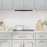 Vidaxl spatschermen keuken 2 st 70x60 cm gehard glas transparant
