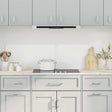 Vidaxl spatschermen keuken 2 st 80x40 cm gehard glas transparant