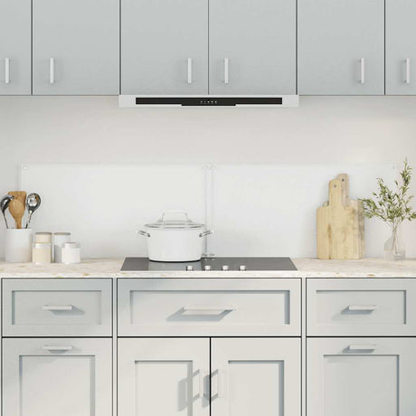 Vidaxl spatschermen keuken 2 st 80x40 cm gehard glas transparant