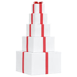 Vidaxl kerstdecoratie geschenkdoos 250 led's warm wit